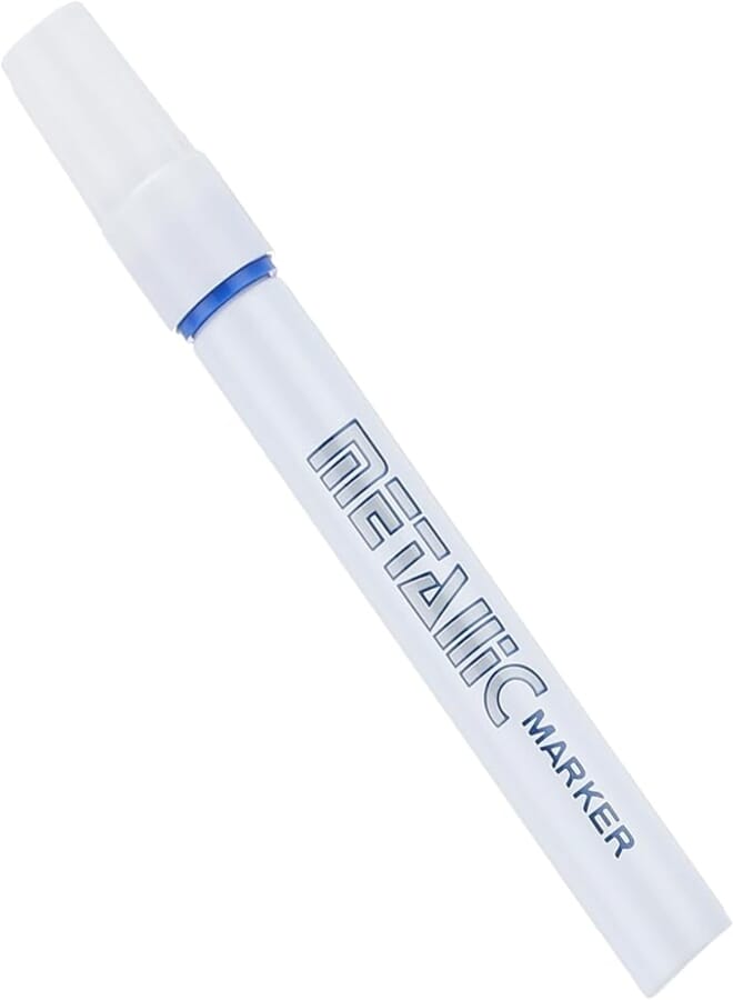 Metallic marker metallic paint marker - blue